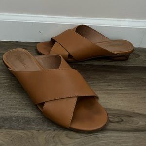 Madewell crisscross leather sandals